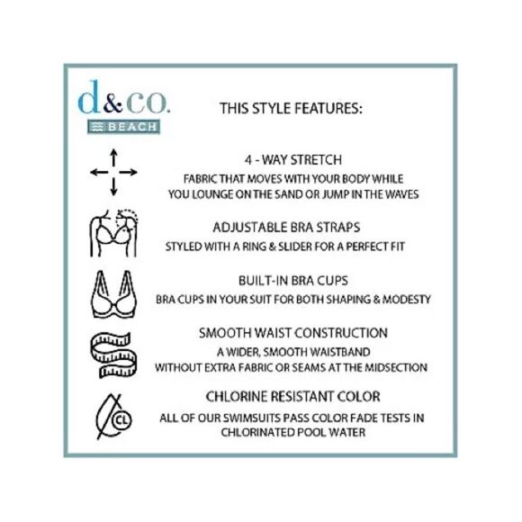 Denim & Co. Beach Ruffled Layers Tankini with Shorts - Picture 8 of 9